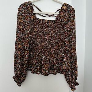 Mine brand floral top from Dry Goods